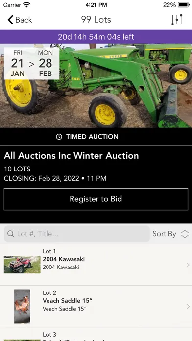 All Auctions Inc. LLC スクリーンショット