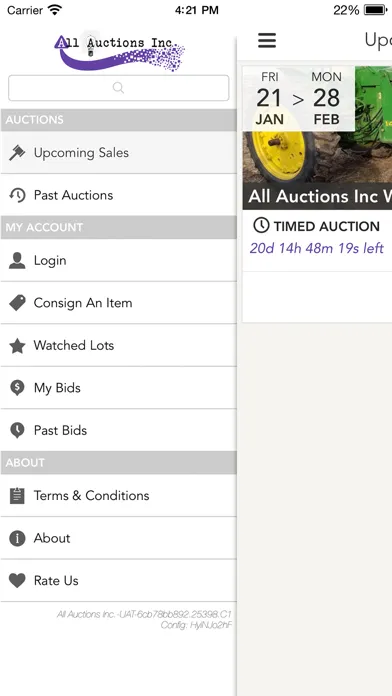 All Auctions Inc. LLC スクリーンショット