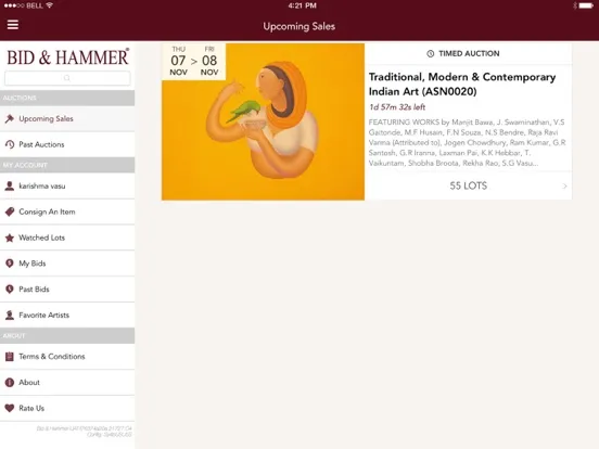 صور Bid & Hammer iPad 