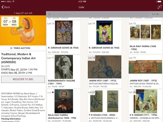صور Bid & Hammer iPad 