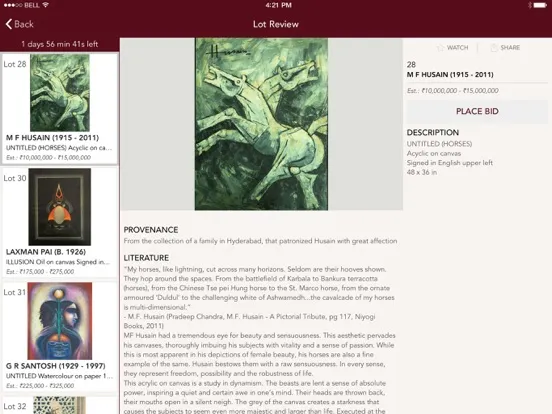 صور Bid & Hammer iPad 