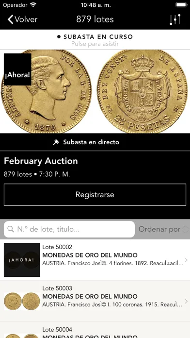 CAYON SUBASTAS AUCTIONS Ekran Görüntüleri
