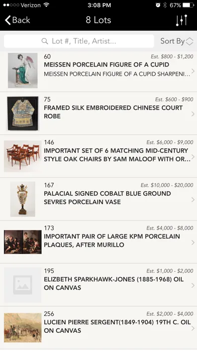 Clements Auctions 스크린샷