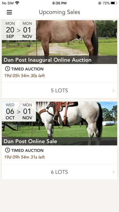 تصاویر Dan Post Quarter Horse Auction