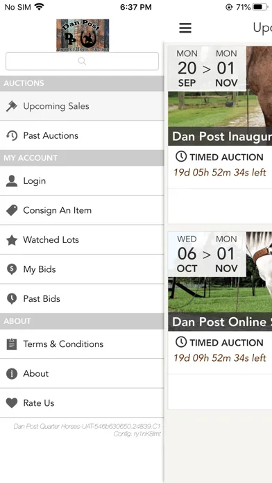 تصاویر Dan Post Quarter Horse Auction