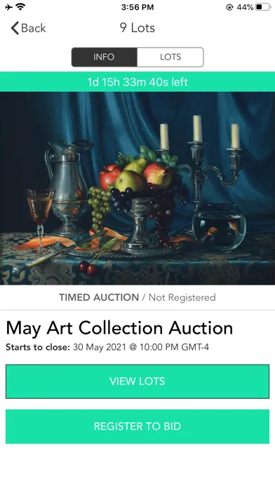 Eisele Fine Art Auctions Screenshots