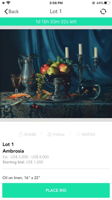 Eisele Fine Art Auctions Screenshots