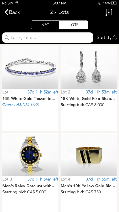 Federal Auction Service سکرین شاٹس