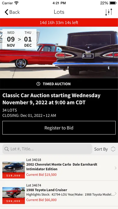 Gateway Classic Auctions應用截圖