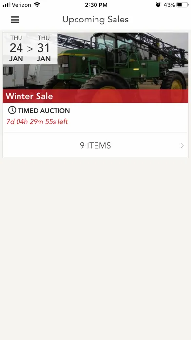 Captures d'écran de Mobley & Grant Auctioneers