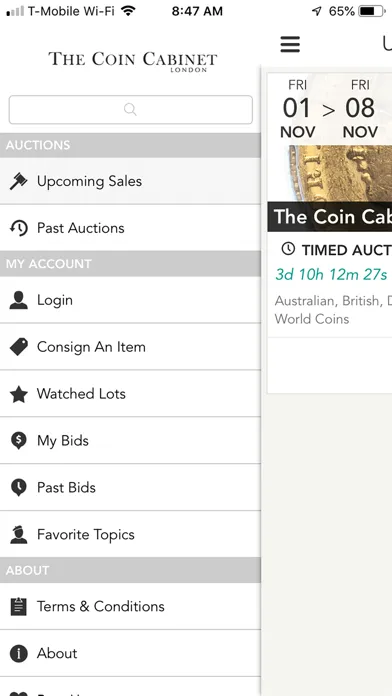 تصاویر The Coin Cabinet Auctions