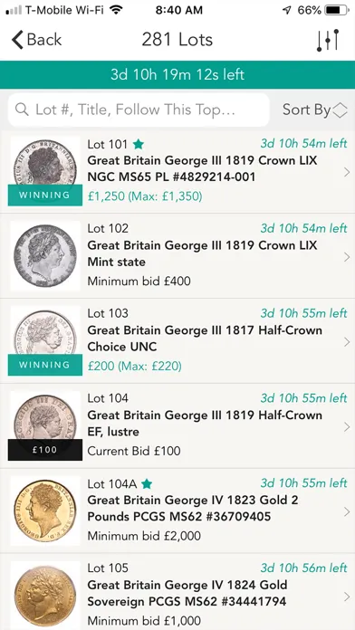 تصاویر The Coin Cabinet Auctions