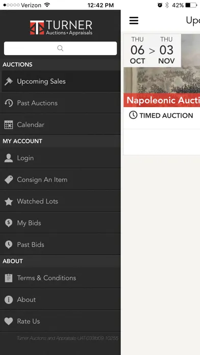 Turner Auctions應用截圖