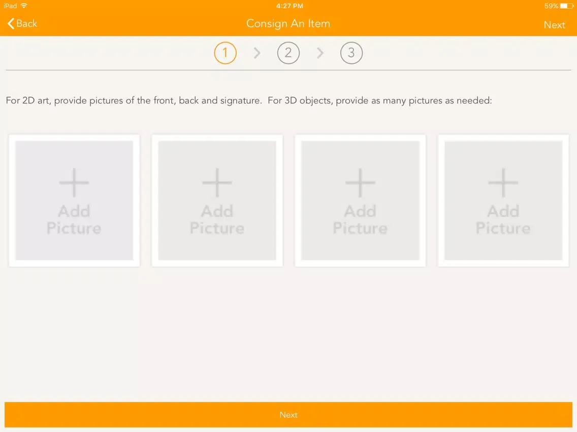 Alamo Auctioneers iPad  سکرین شاٹس
