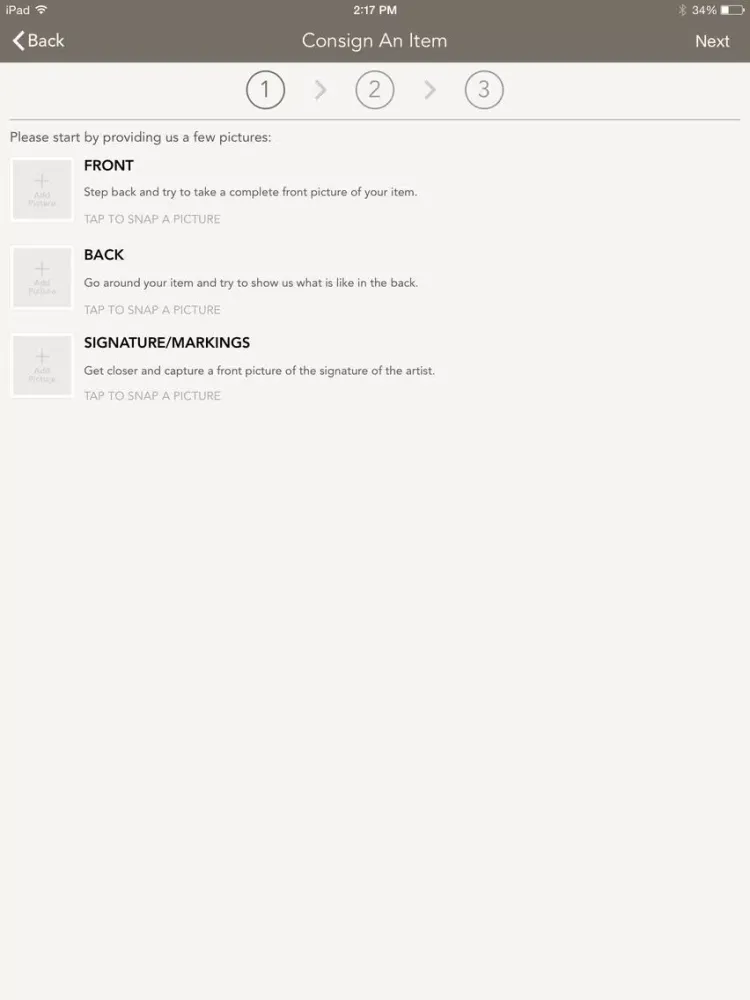 America's Best Auctioneer iPad  Screenshots
