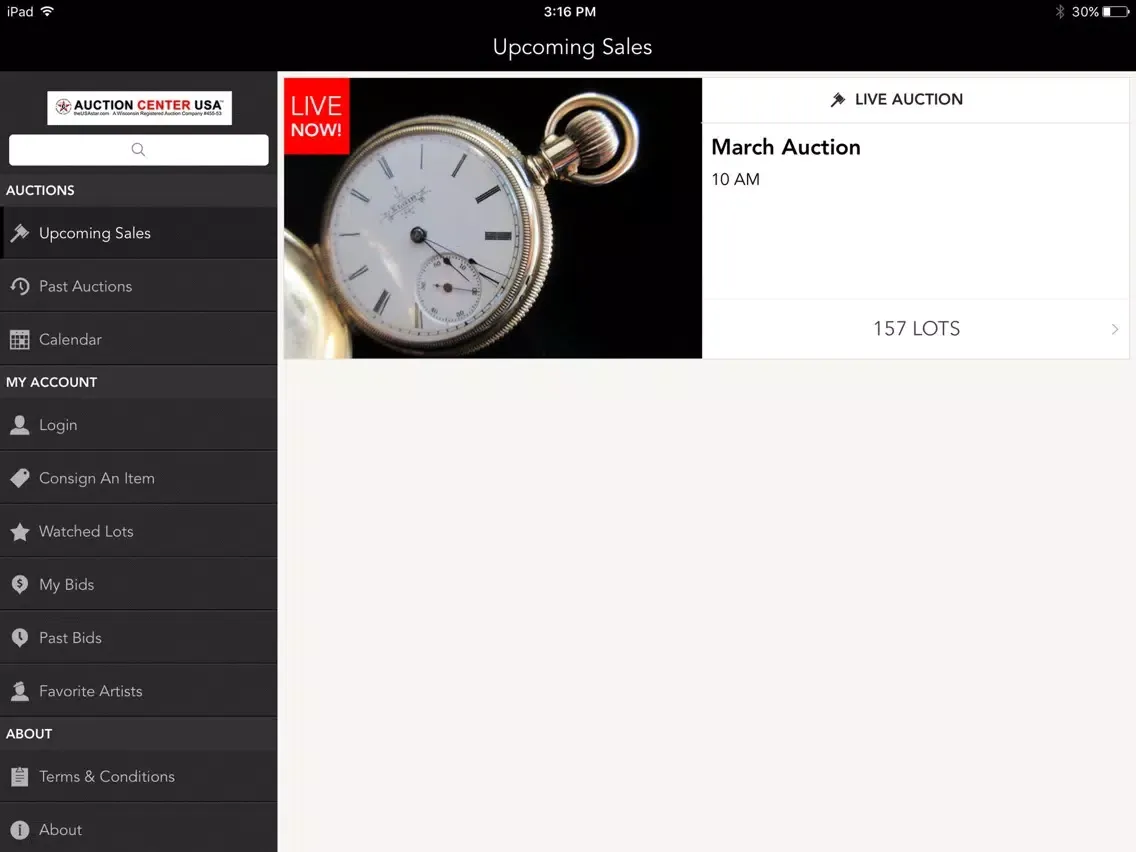 theUSAstar iPad  Ekran Görüntüleri