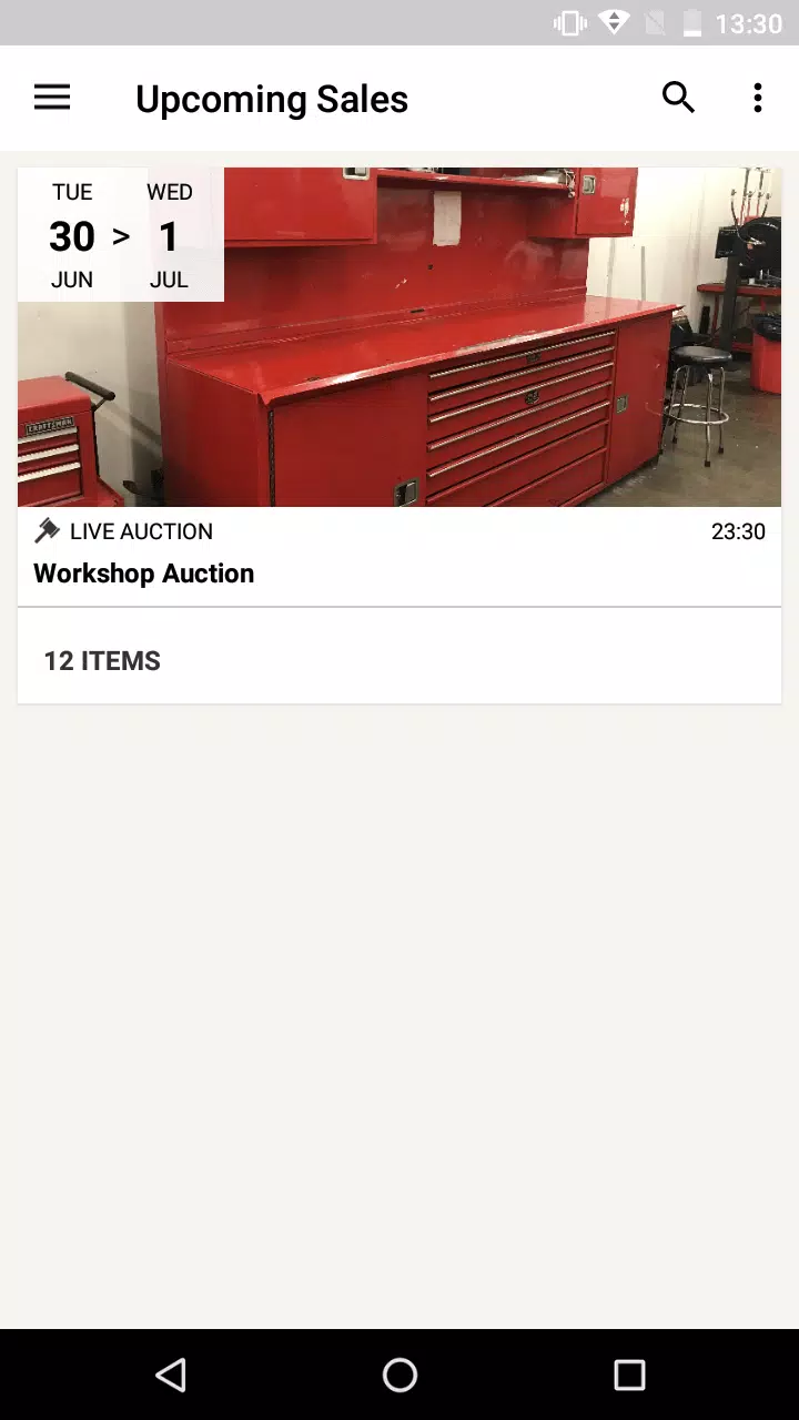 Daniel Clar Auctioneers скриншоты приложения1