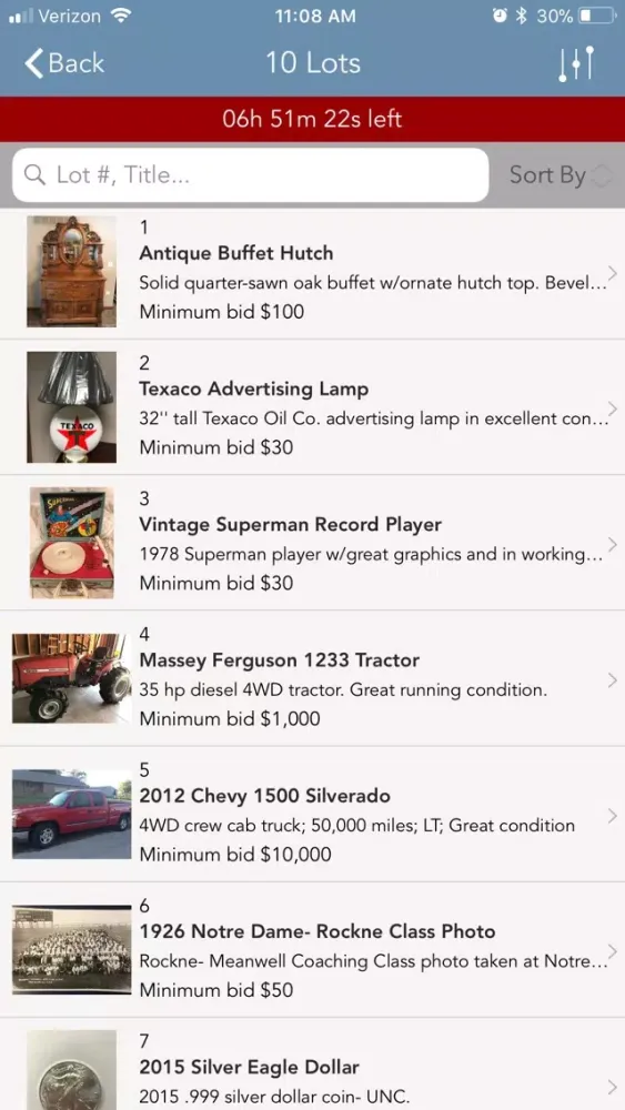 Bergman Auction Service স্ক্রিনশট