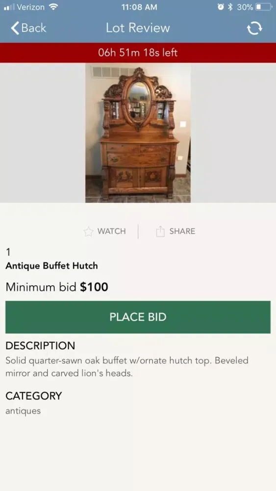 Bergman Auction Service স্ক্রিনশট