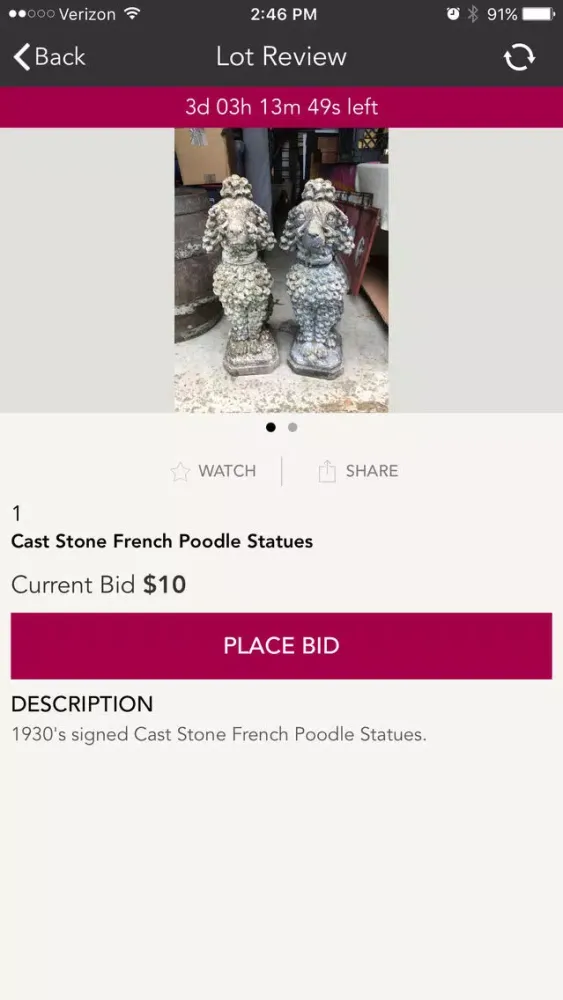 Tangkapan layar Buyrite Auctions.com