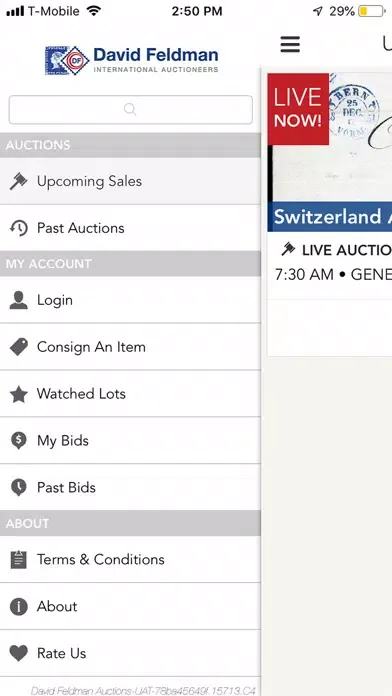 Ảnh chụp màn hình của David Feldman Auctions