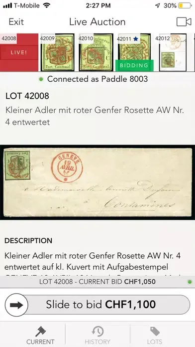 Ảnh chụp màn hình của David Feldman Auctions