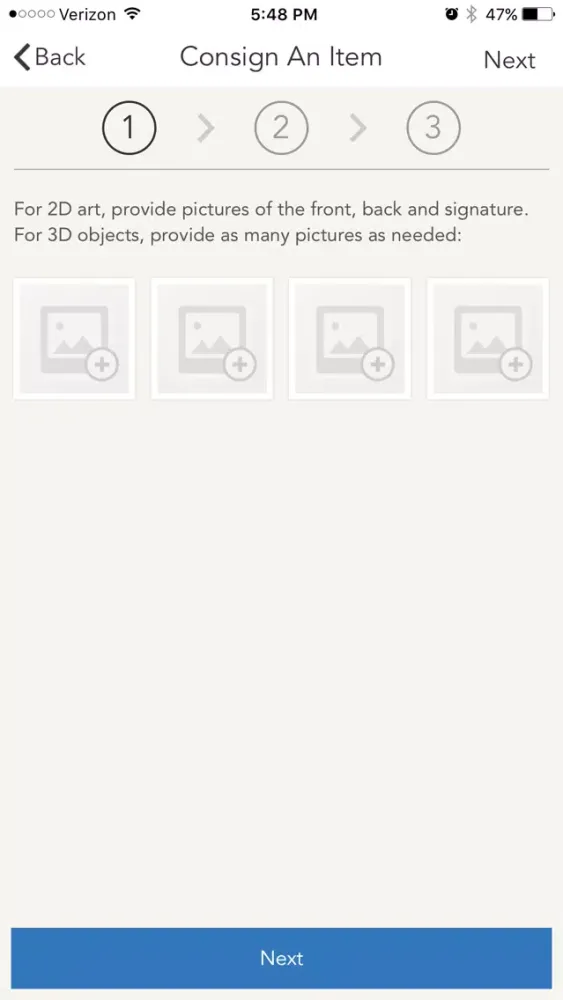 Zrzuty ekranu Dumbo Auctions