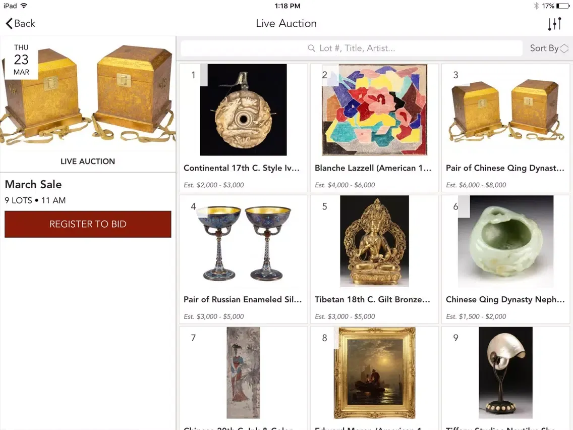 Capturas de pantalla de Elder's Antiques iPad 