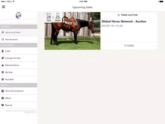 Capturas de tela do GHN Online Sales iPad 