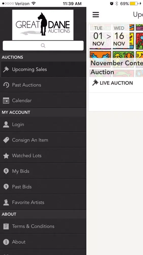 Great Dane Auctions应用截图