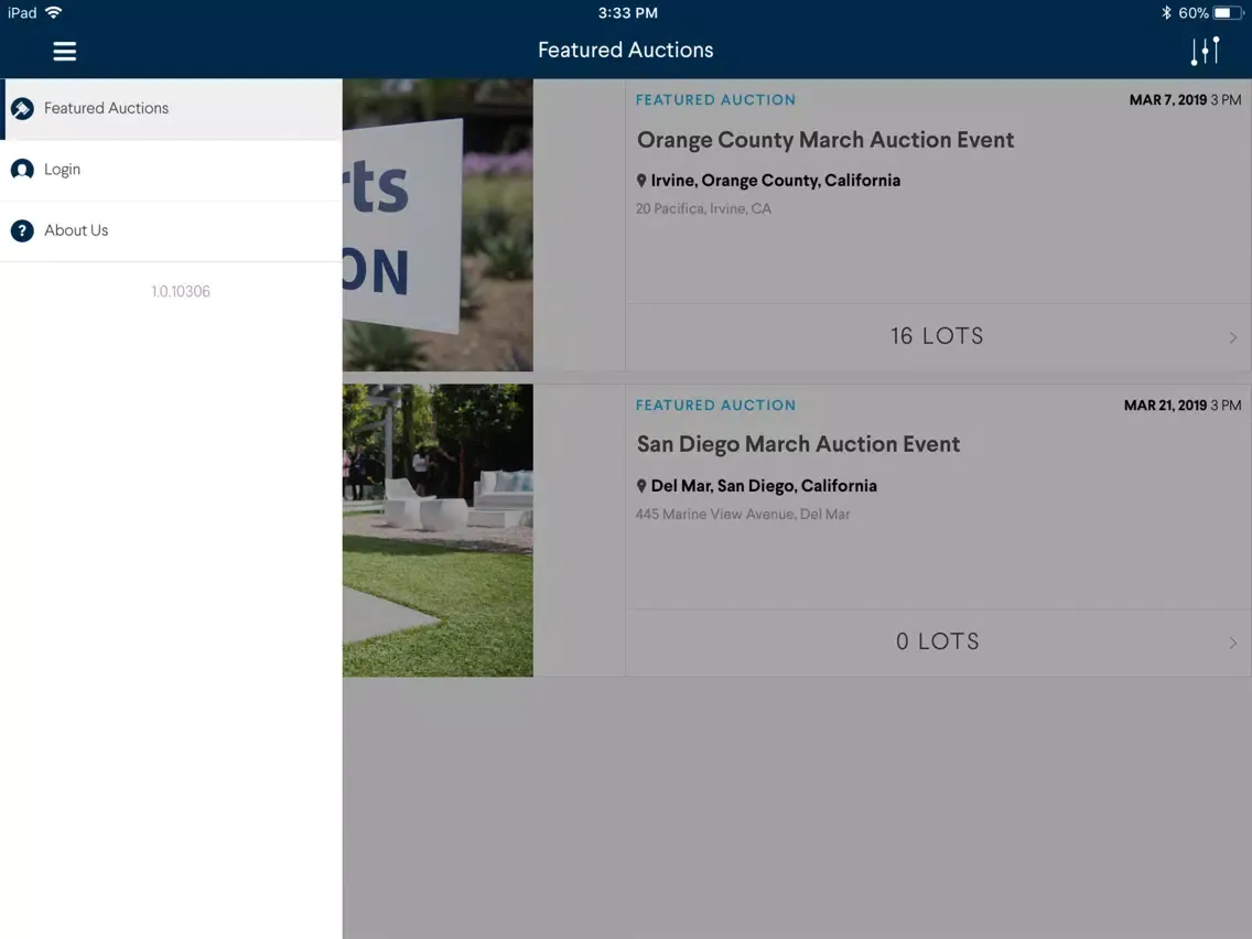تصاویر Harcourts Auctions iPad 
