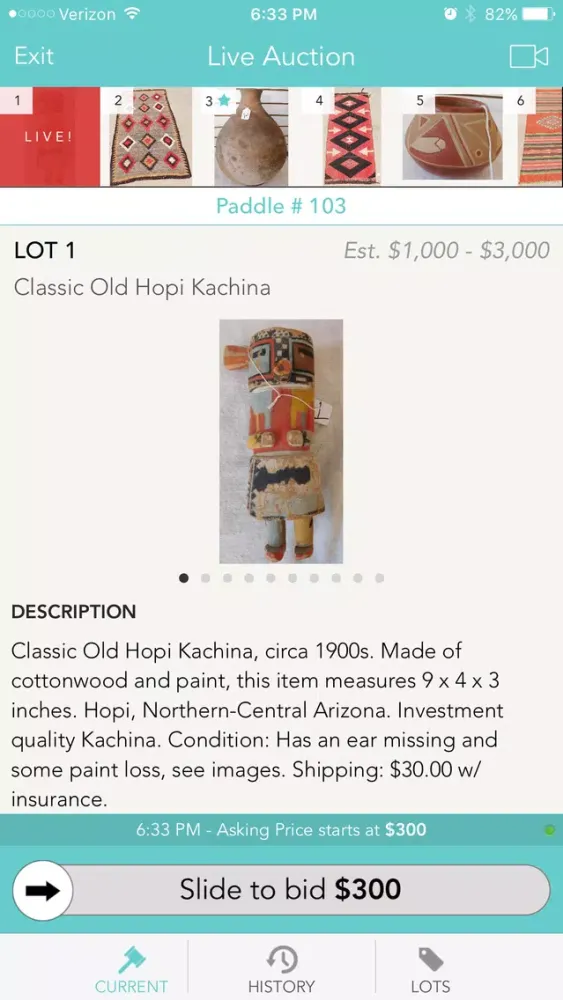 Helm Auction स्क्रीनशॉट