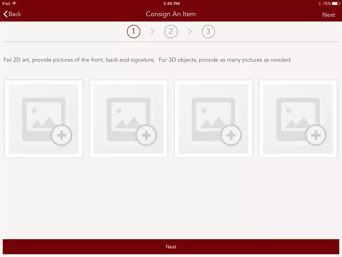 Natalie's Auctions San Leandro iPad 應用截圖