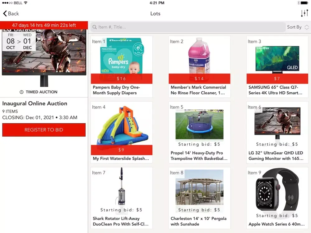 NWO Liquidations iPad  Ekran Görüntüleri