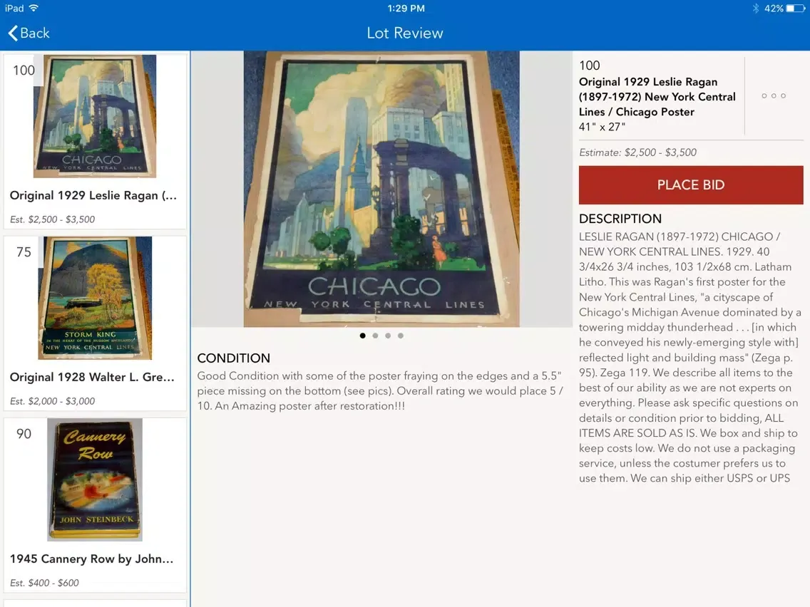 تصاویر One Source Auction iPad 