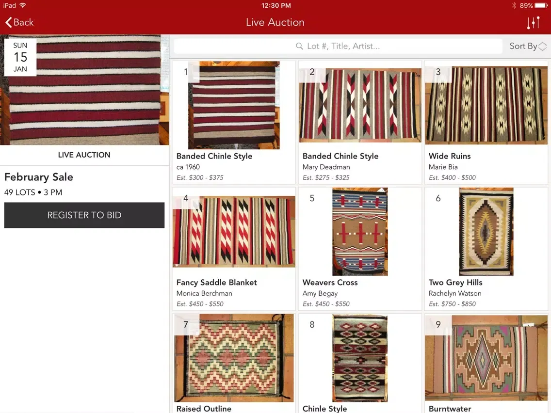 R.B. Burnham & Co. iPad  Screenshots
