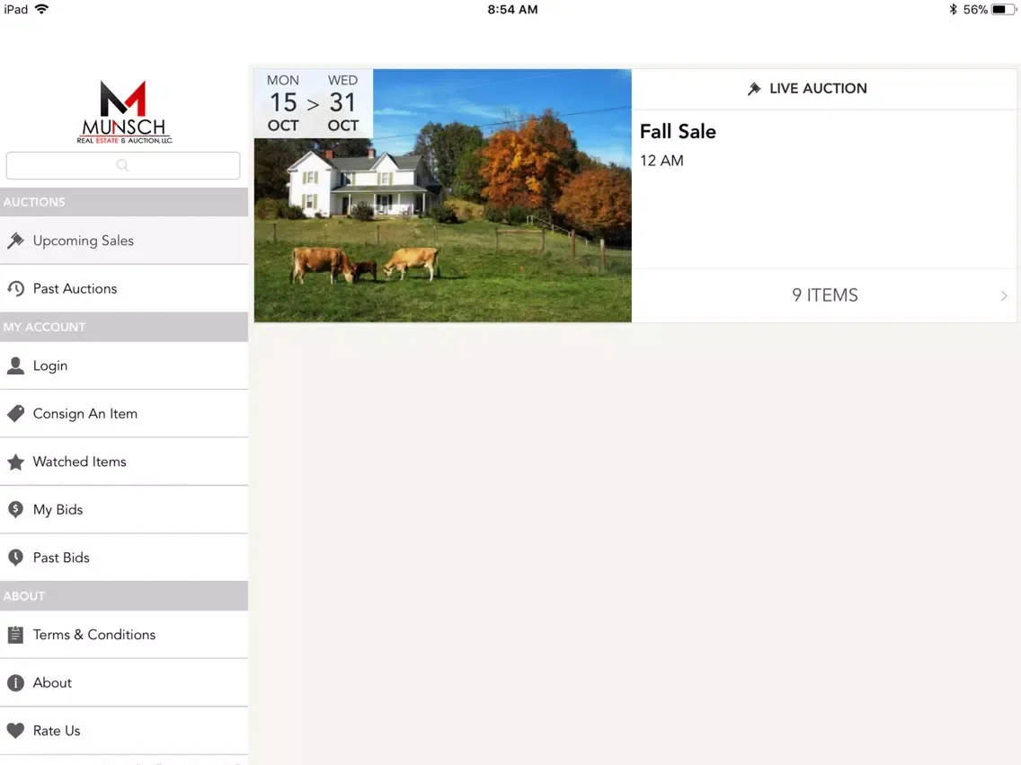 Real Estate N' Auction iPad  Ekran Görüntüleri