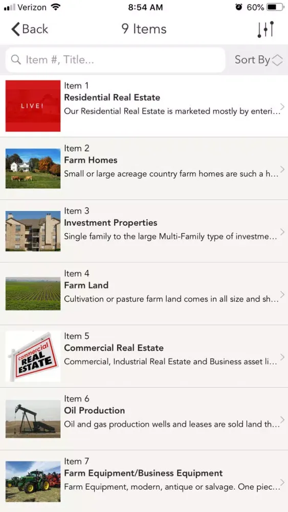 Real Estate N' Auction Ekran Görüntüleri