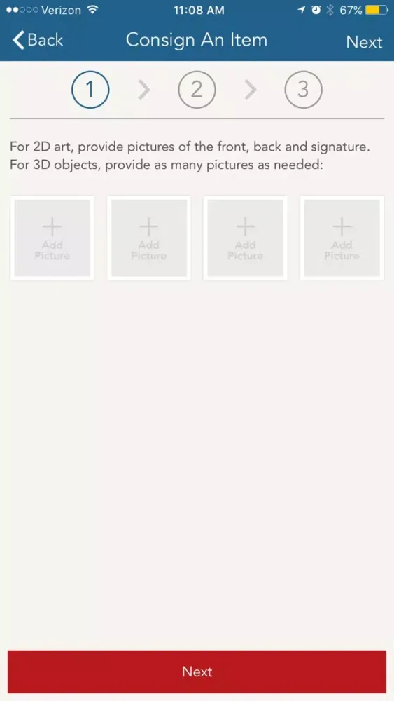 Sports Collectibles Auction سکرین شاٹس