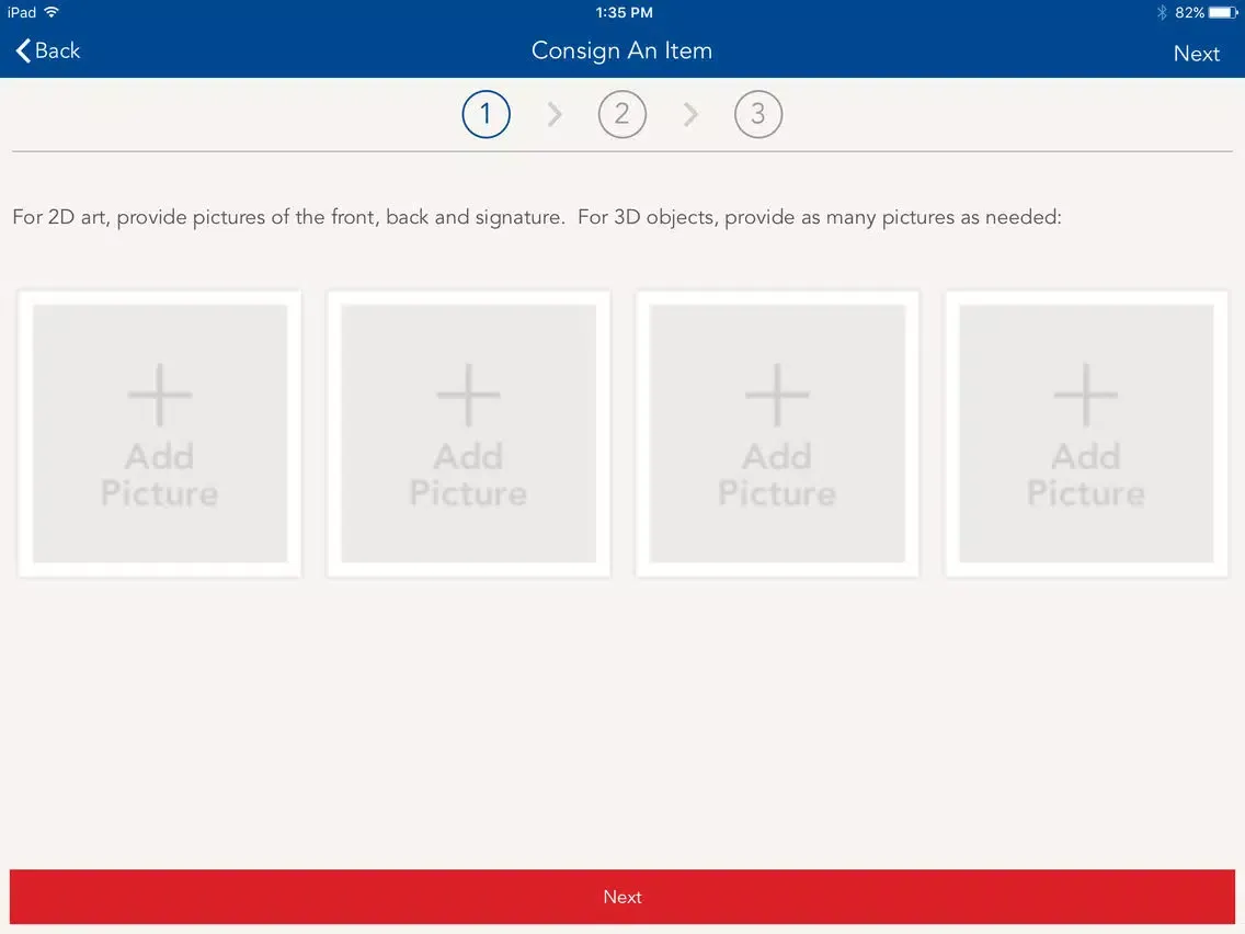 Stampler Auctions iPad  Screenshots
