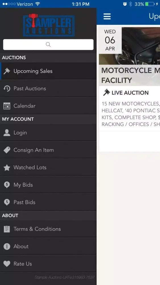 Stampler Auctions Screenshots