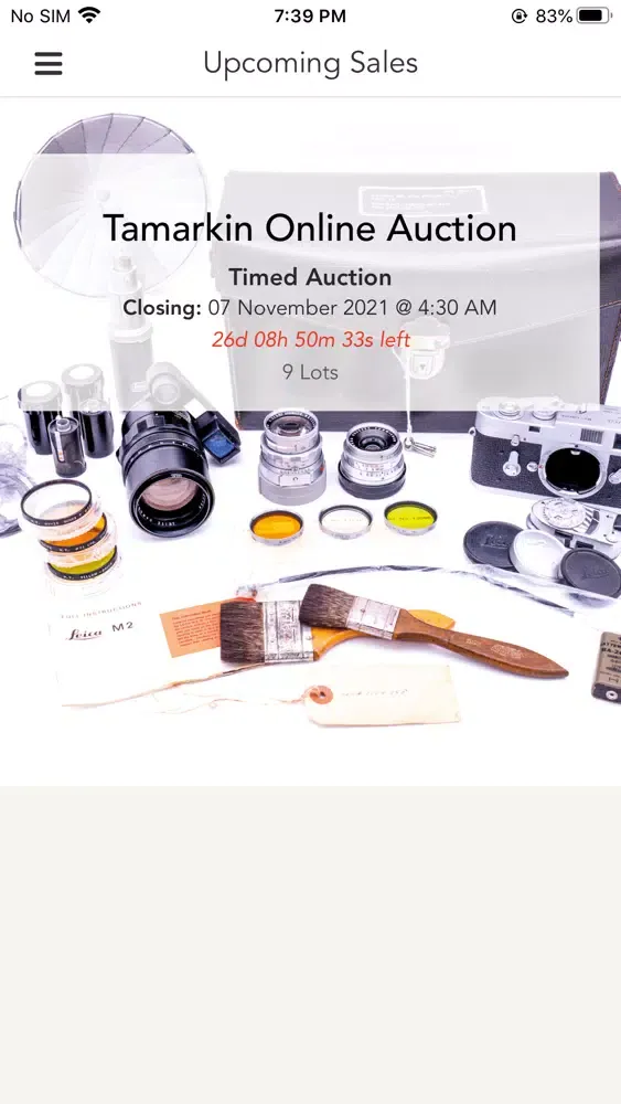 Tamarkin Auctions, Inc Screenshots