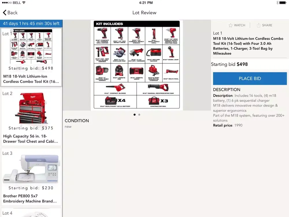 The Land of Liquidation iPad  سکرین شاٹس
