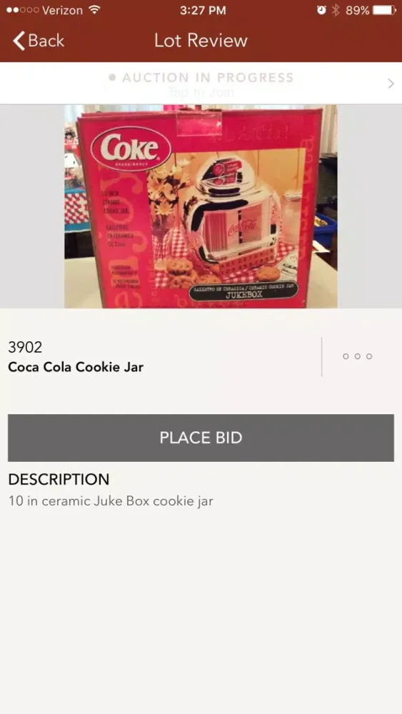 Unique Vintique Auction House Ekran Görüntüleri