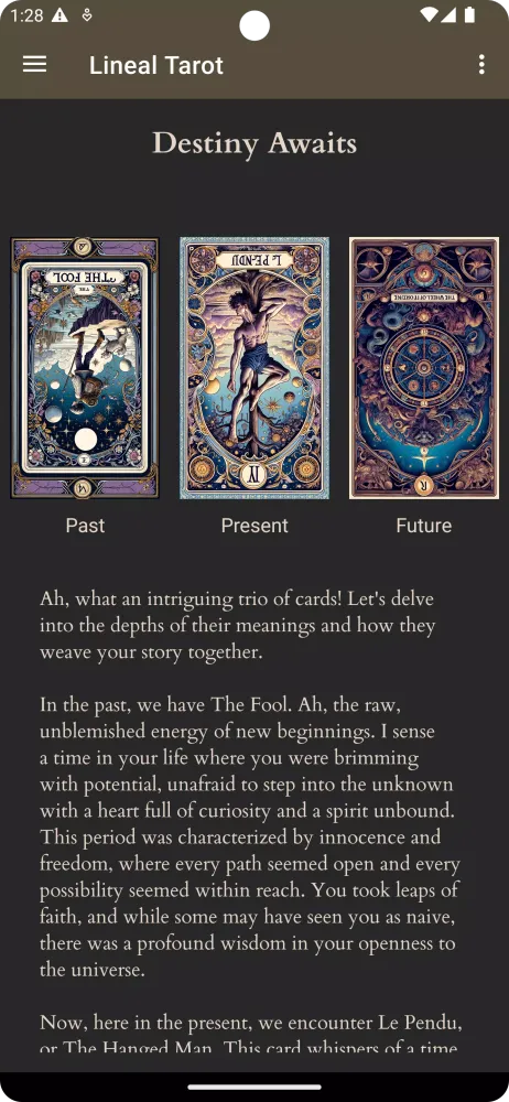 Tarot - Talk to the cards Screenshots