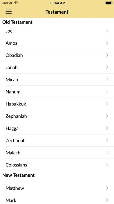 Holy Bible - King James Audio Screenshots