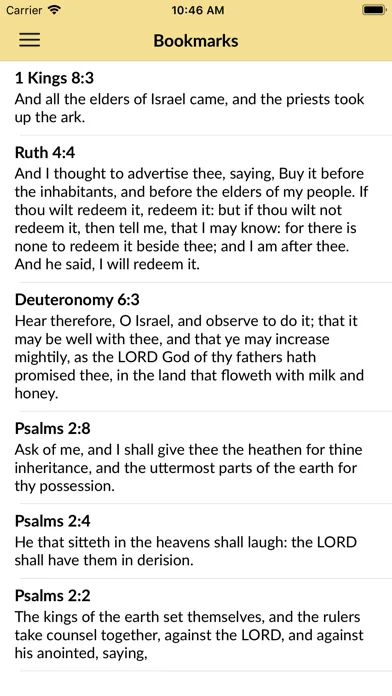 Holy Bible - King James Audio Screenshots