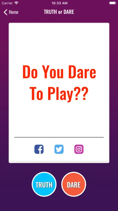 Ảnh chụp màn hình của Nerve - Truth Or Dare?