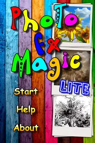 Tangkapan skrin Photo FX Magic Lite