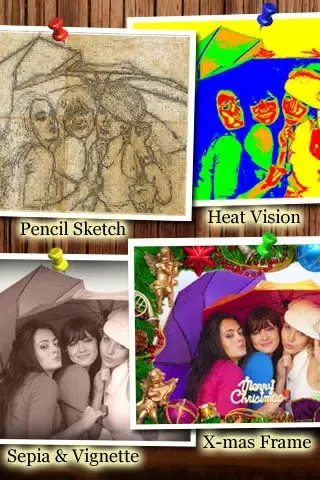 Tangkapan skrin Photo FX Magic Lite